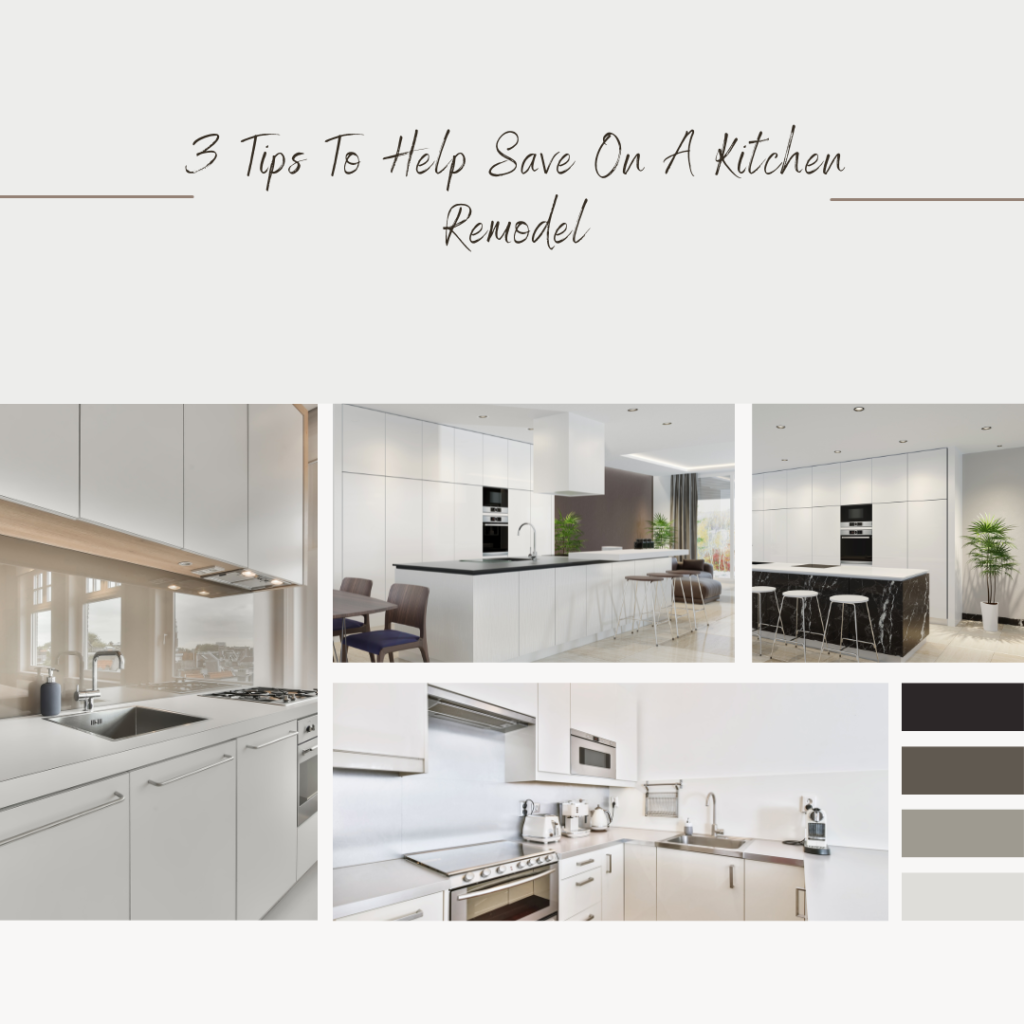 3 Tips To Help Save On A Kitchen Remodel